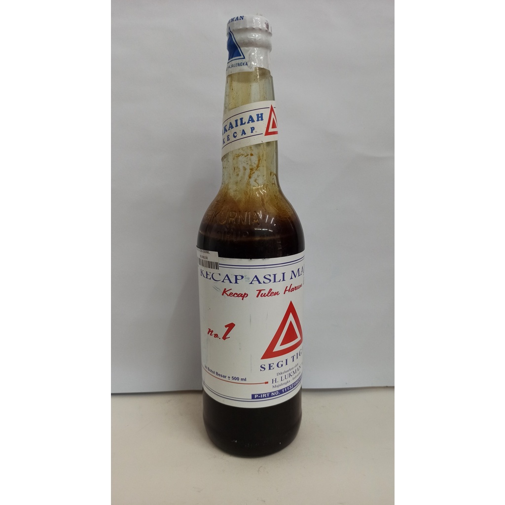 

Kecap Asin SEGITIGA 500ml Kecap Asin tradisional Kecap Asli Khas Majalengka Mart