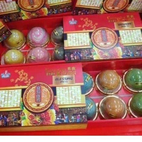 

MOON CAKE CHONGDE KITCHEN 6PCS 3 RASA / MOONCAKE TAIWAN / ENAK MANTAP