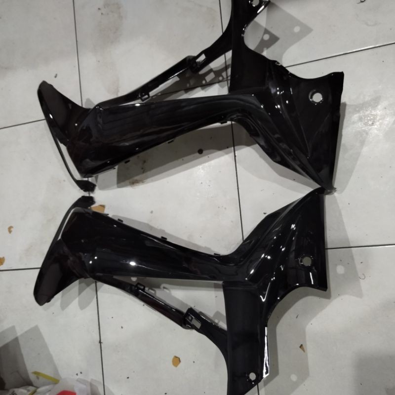 Cover Body Set Supra X 125 2007 Hitam Imitasi WIN