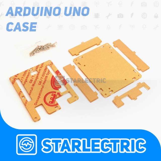 Acrylic Case Akrilik Box Enclosure Arduino Uno R3