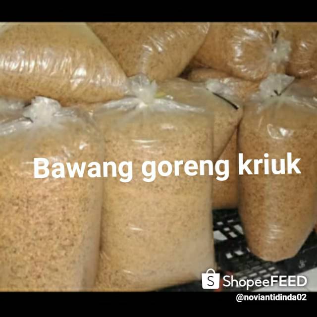 

Bawang goreng grade A 1000 gram