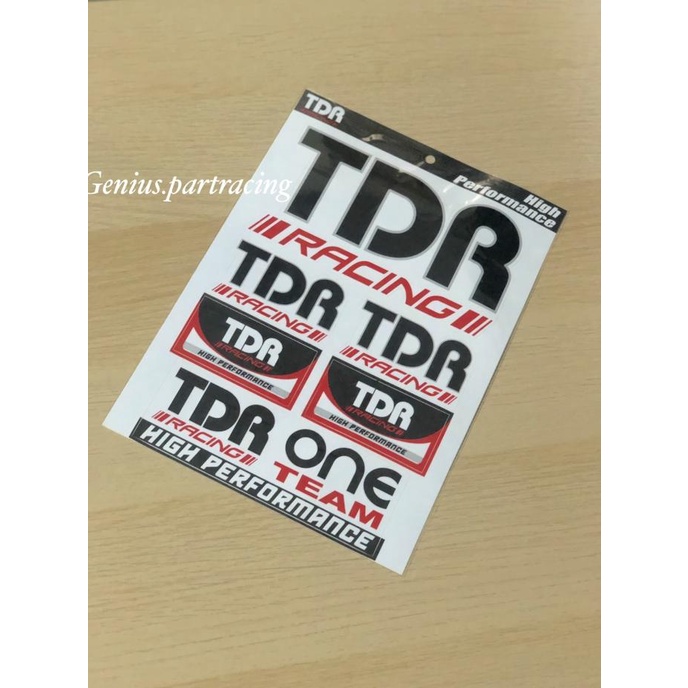 

STICKER - STIKER SET TDR ORIGINAL GEN