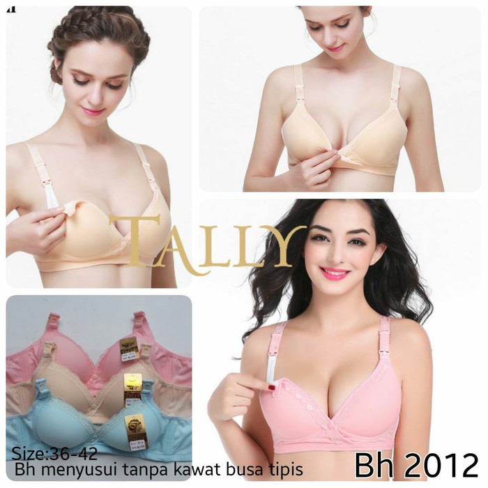 Tally Bra Menyusui Kancing Depan 208 - BH Ibu Menyusui