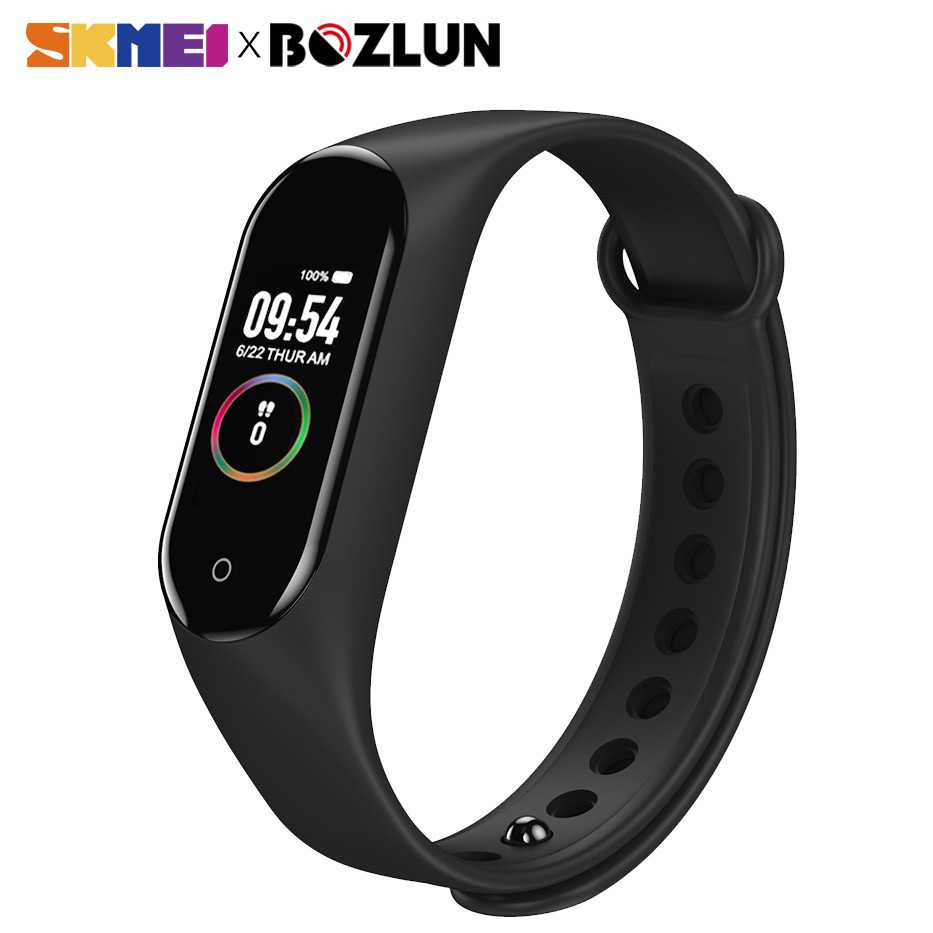 SKMEI Smartwatch Jam Tangan Pintar LED Bluetooth Heartrate Monitor M4