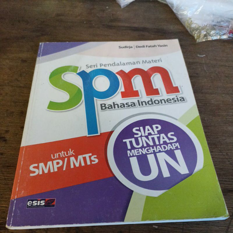 SPM Bahasa Indonesia smp oleh sudirja esis erlangga