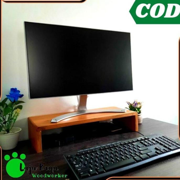 Promo Meja Laptop Belajar Anak Stand Kayu Tempat Dudukan Alas Monitor L7Aenj8_N5