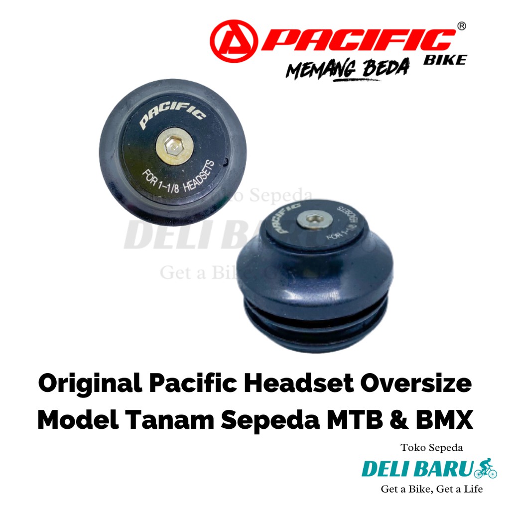 Head set oversize model tanam pacific sepeda MTB BMX headset kom fork