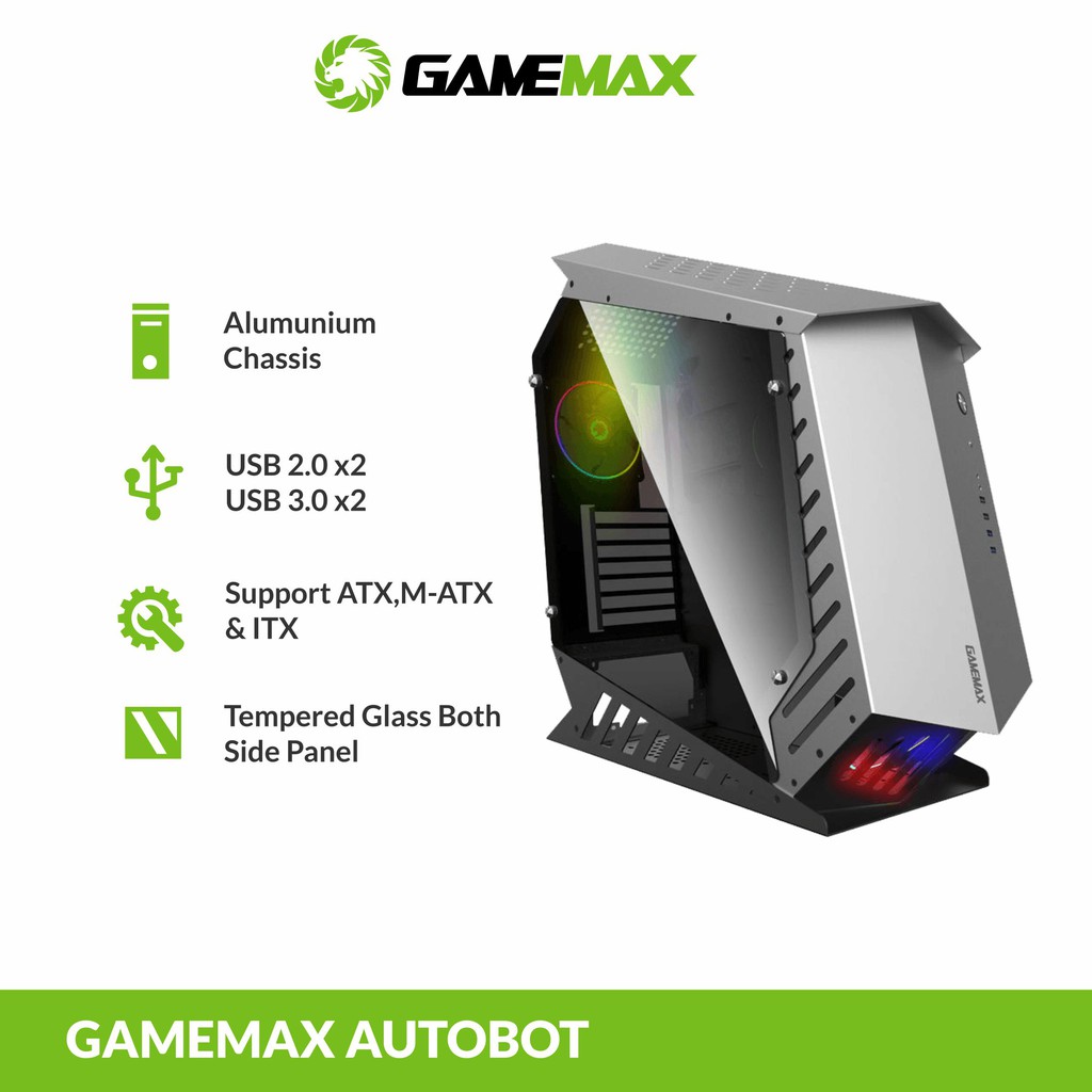 Gamemax AUTOBOT Gaming PC Case