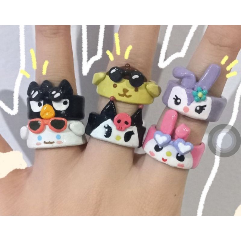 cincin clay rings