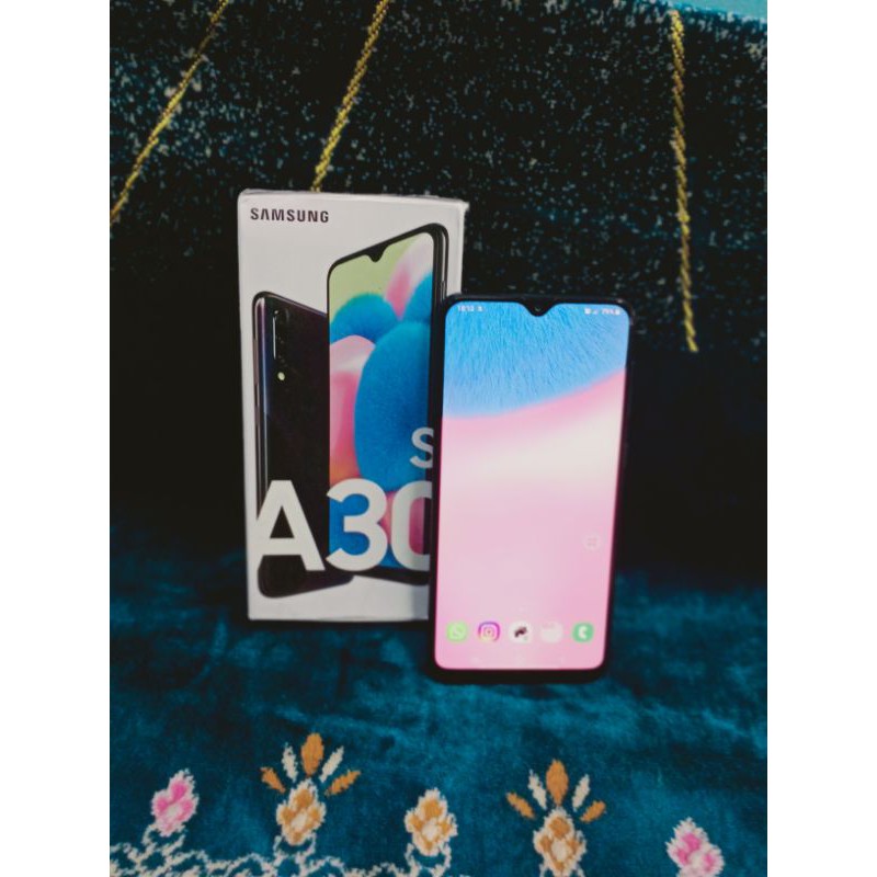 SAMSUNG GALAXY A30s 4/64GB SECOND FULLSET