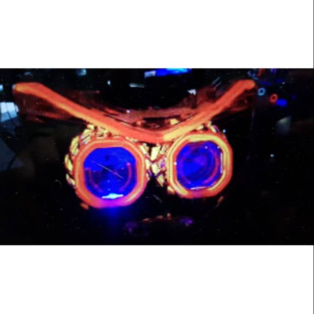 PROJIE PROYEKTOR SET HID ORIGINAL AES YAMAHA NMAX 155 KOMPLIT