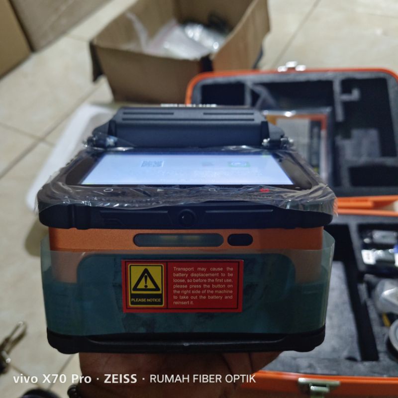 FUSION SPLICER SIGNAL FIRE AI6C/splicer signal fire ai6/alat sambung fiber optik