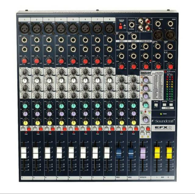 Mixer Soundcraft EFX 8 ( 8 Channel )