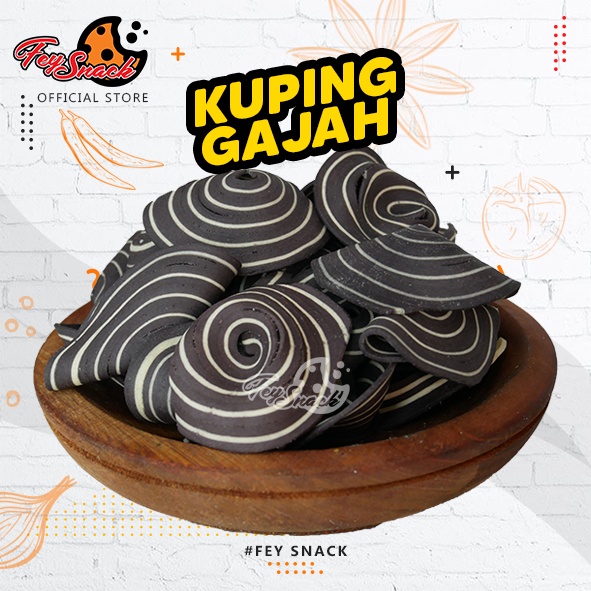 

Keripik Kuping Gajah berat 250gram - Fey Snack