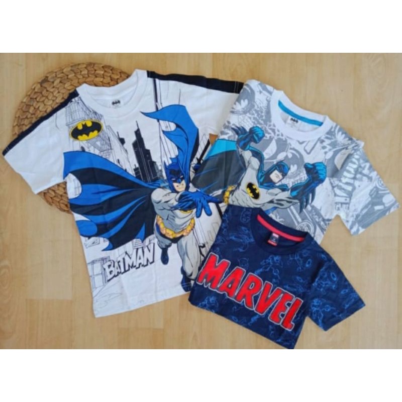 KAOS ANAK COWOK MARVEL X NEVADA ORIGINAL MURAH