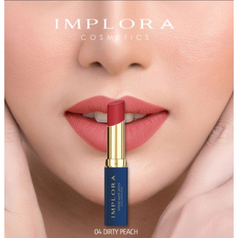 ❤ SHASYA ❤ IMPLORA (✔️BPOM) INTANSE MATTE LIPSTICK BEST SELLER