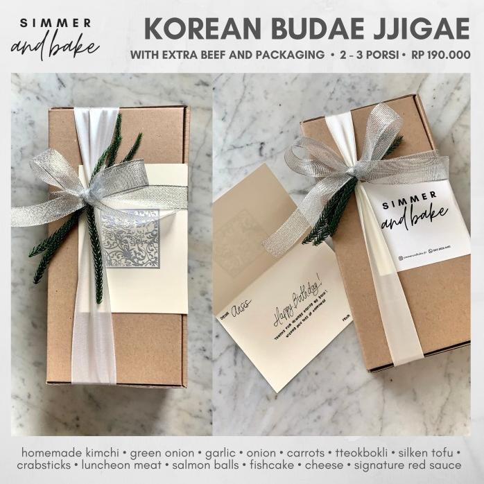 

BUDAE JJIGAE / RAMEN KOREA / MIE KOREA + KIMCHI + 250GR USA BEEF SLICE