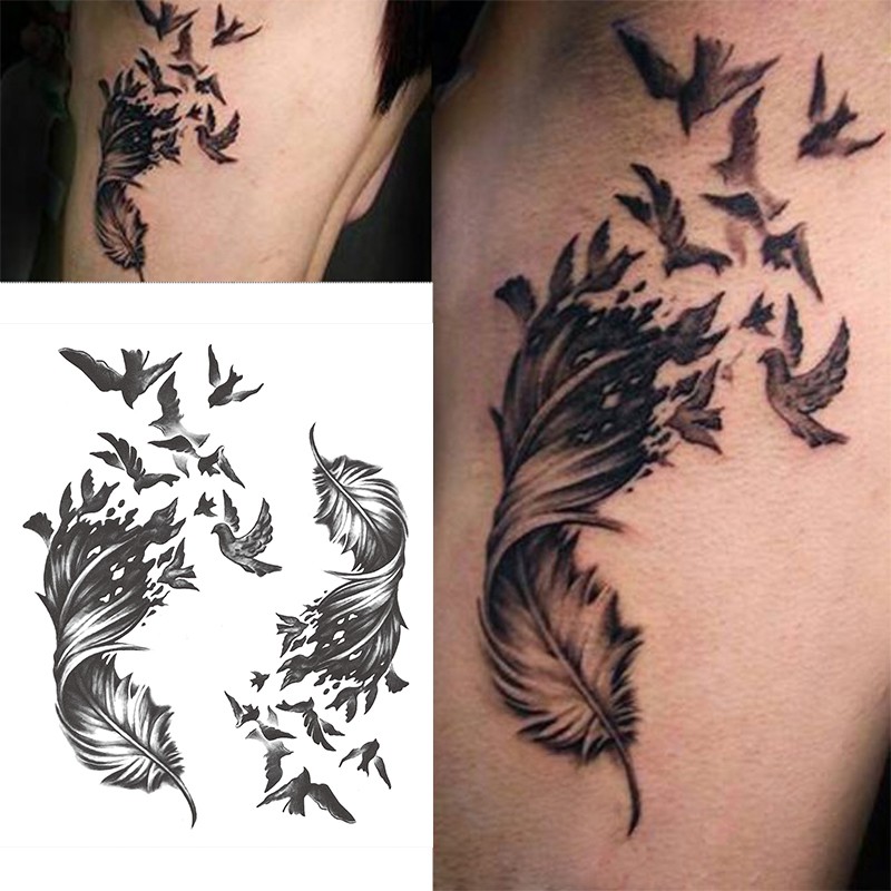 Fantastis 14 Tato  Sayap Burung Gambar Tato  Keren