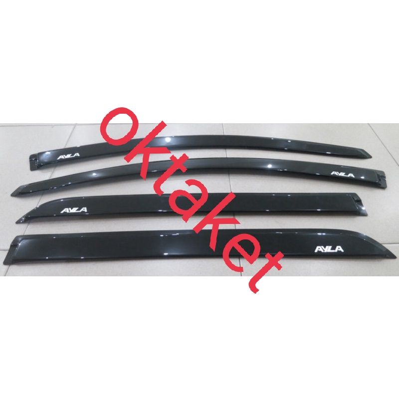 talang air Ayla 2013 2017 2022 model slim hitam