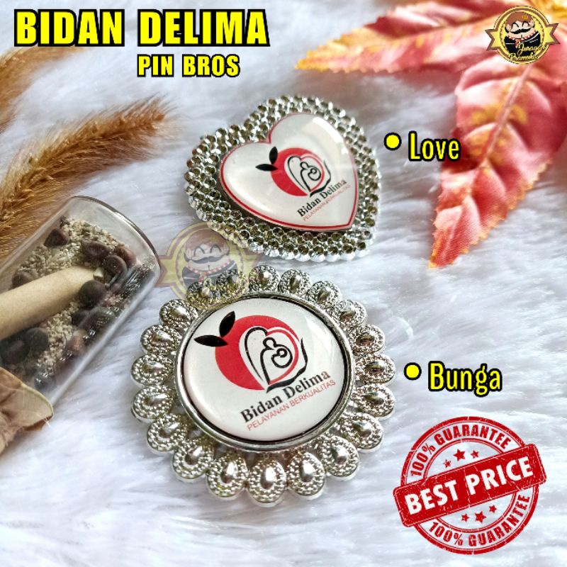 PIN BROS LOGO BIDAN DELIMA