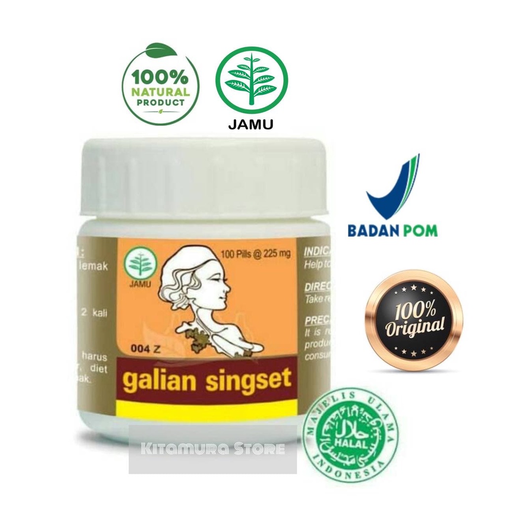 Galian Singset obat pelangsing diet alami Penurun Berat Badan dan Pelangsing Badan Bakar Lemak