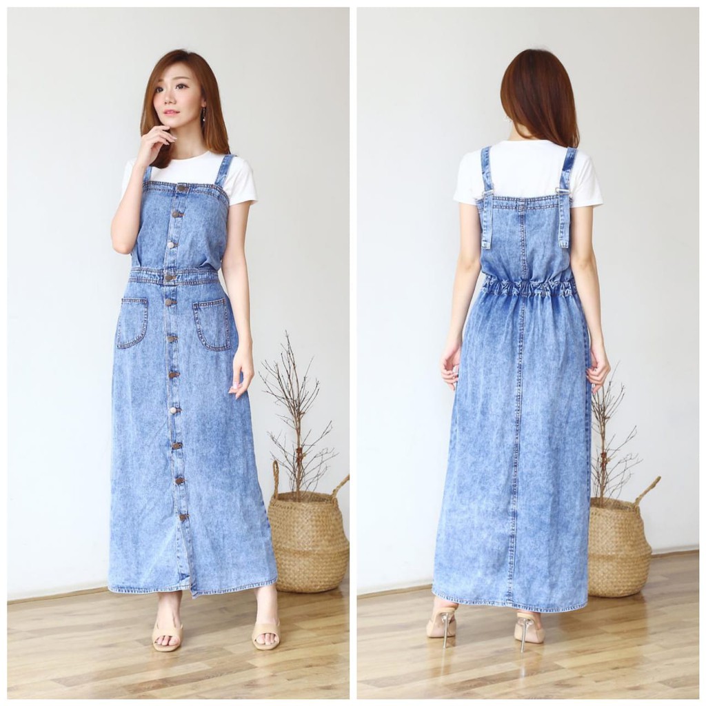 UF OVERALL DESIANA JEANS SNOW