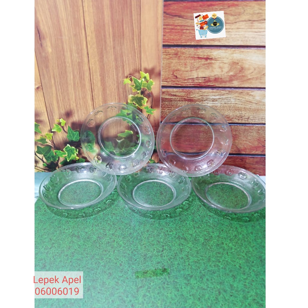 Lepek Kaca TTY Tatakan Gelas Kopi Piring Kecil