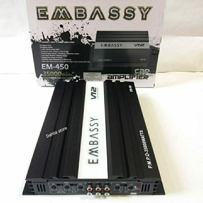 power amplifier mobil Embassy EM450