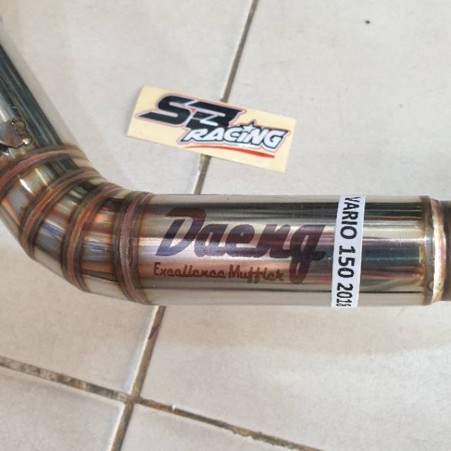 KNALPOT TSUKIGI DAENG DV FULL STAINLESS VARIO150 PCX NEW AEROX155 NMAX OLD, NEW 2020 ADV PCX160 2021-6