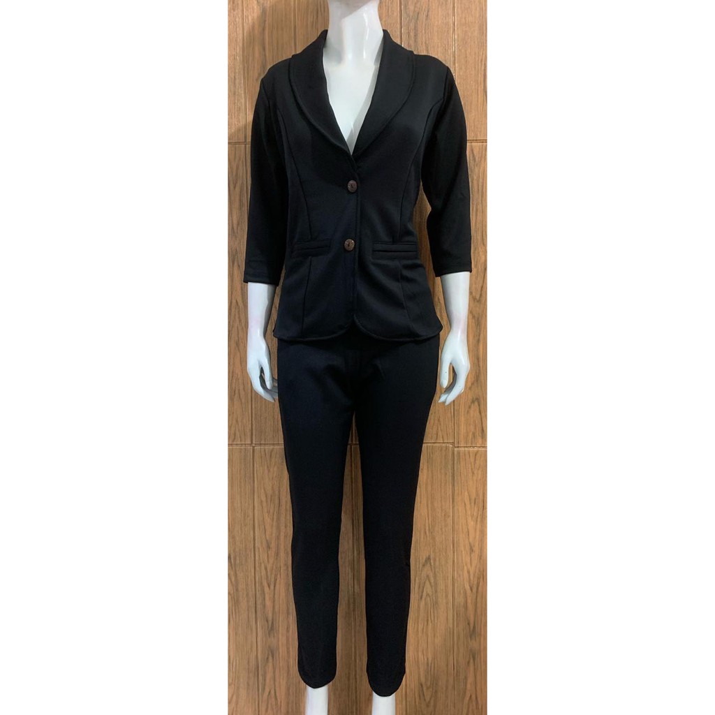 Kathryn collection #027 ,Stelan blazer  celana pjg tgn 3/4 bhn scuba polos import premium