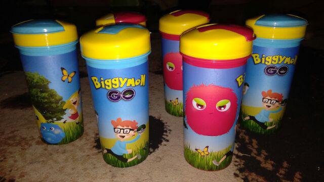 Tumbler Biggymon Go Cocok Untuk Tambahan Souvenir Ulangtahun