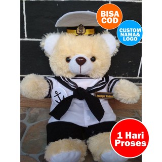 Boneka Wisuda  Pelayaran  Pelaut Hadiah Bear Seragam Profesi 