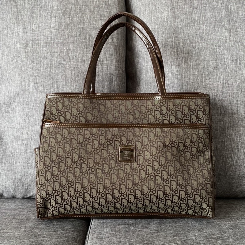 PRELOVED Tas Brand Eagle Sunstar Ala Christian Dior Top Handle Bag / Tote Bag
