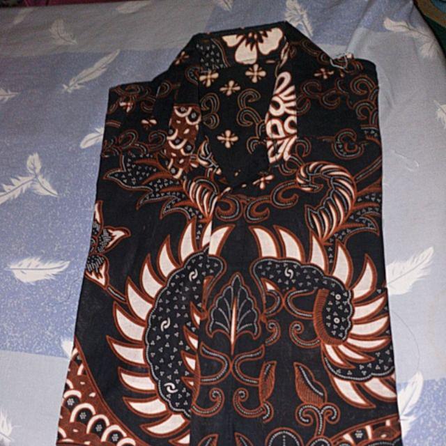 Kemeja Batik Xxxl Warung Batik Pria Ppbtk07 Modern Lengan Panjang /batikpria/kemejapria/kemejabatik