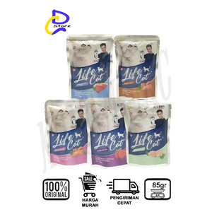 LIFE CAT POUCH WETFOOD 80GR | MAKANAN KUCING BASAH