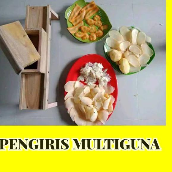 

BEST SELLER BESTSELLER !!!! Pengiris Keripik dan Pengiri Bawang Kayu Jati Asli 100% ..
