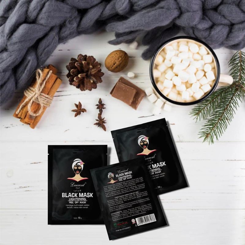 LAURENT BLACK MASK SACHET