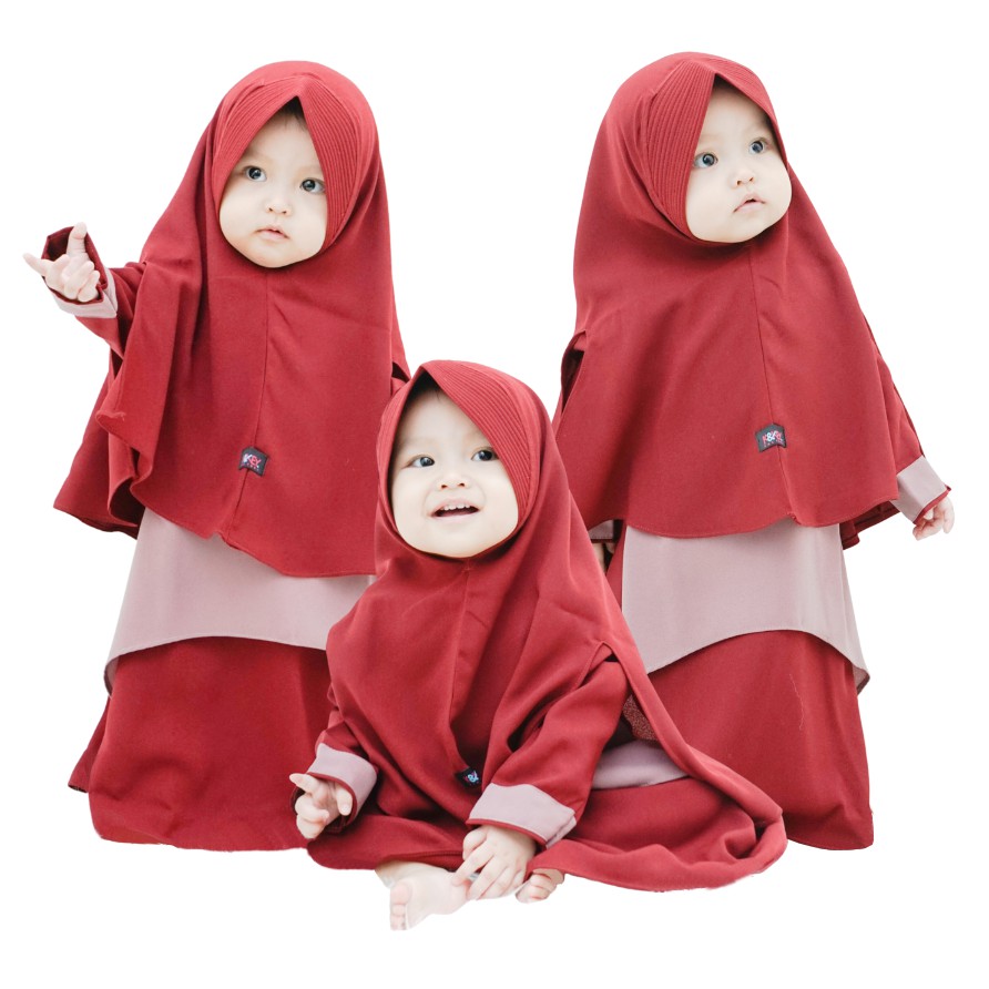 Gamis Anak Newborn Kombinasi Varian 30 Warna Set Hijab Mat Wollycrepe Gamis Anak Newborn Kombinasi Varian 30 Warna Set Hijab Mat Wollycrepe