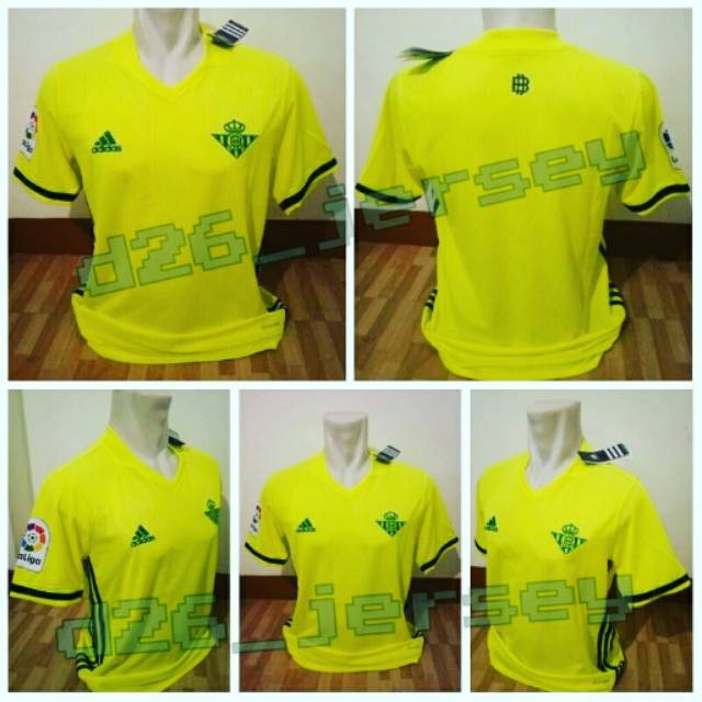 Jersey Real Betis away 2016 / 2017 OFFICIAL + Patch La Liga