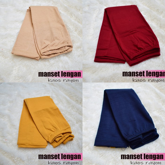 MANSET TANGAN WANITA MUSLIMAH | MANSET TANGAN WANITA BAHAN KAOS