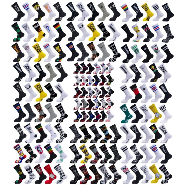 Kaos kaki skate oldschool bebas pilih motif / Kaos kaki old school-Pilih motif lain