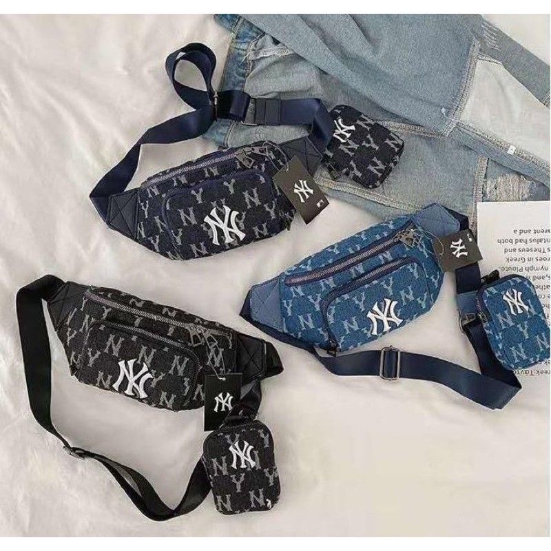TAS WAISTBAG NEW YORK YANKEES MLB 3 WARNA HIGH QUALITY