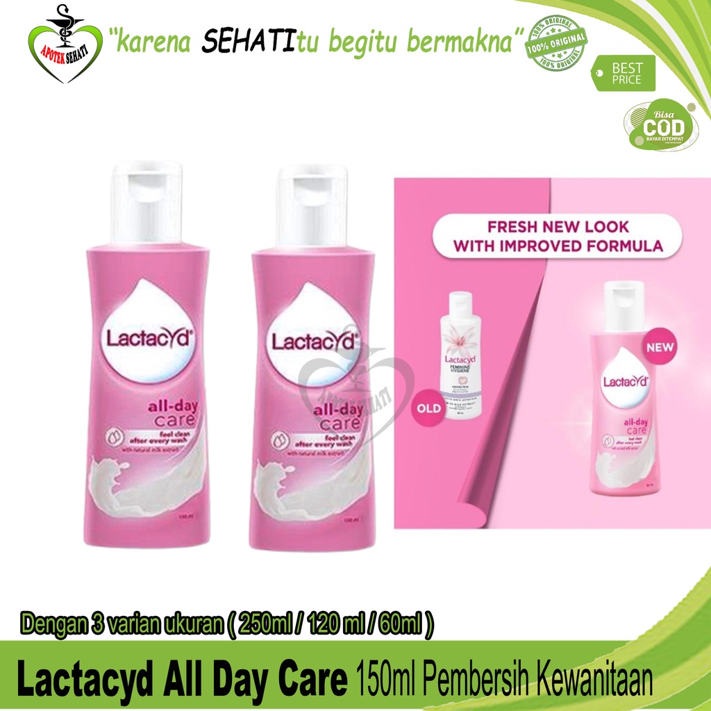 LACTACYD DEWASA All Day Care MURAH / Sabun Pembersih Kewanitaan