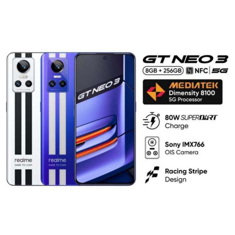 REALME GT Neo 3 80w