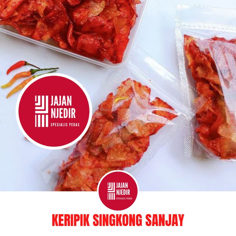 

KERIPIK SINGKONG BALADO BASAH KEMASAN 55 GR