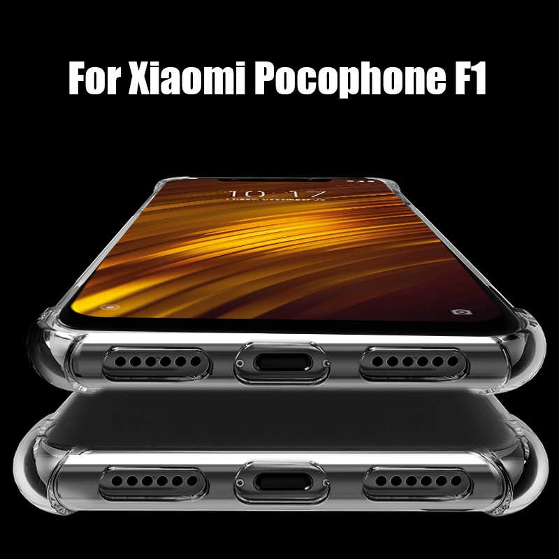 SOFT Anti crack XIAOMI POCO F3 / POCO F3 PRO / POCO F2 PRO / POCOPHONE F1 CASE XIAOMI