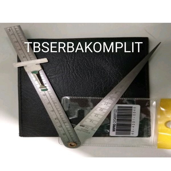 

Wipro QY046 Taper Gauge 1-15 mm n penggaris 15 cm QY-046 Portable Combination Set