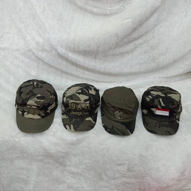 Topi Komando Jeep army Import Quality