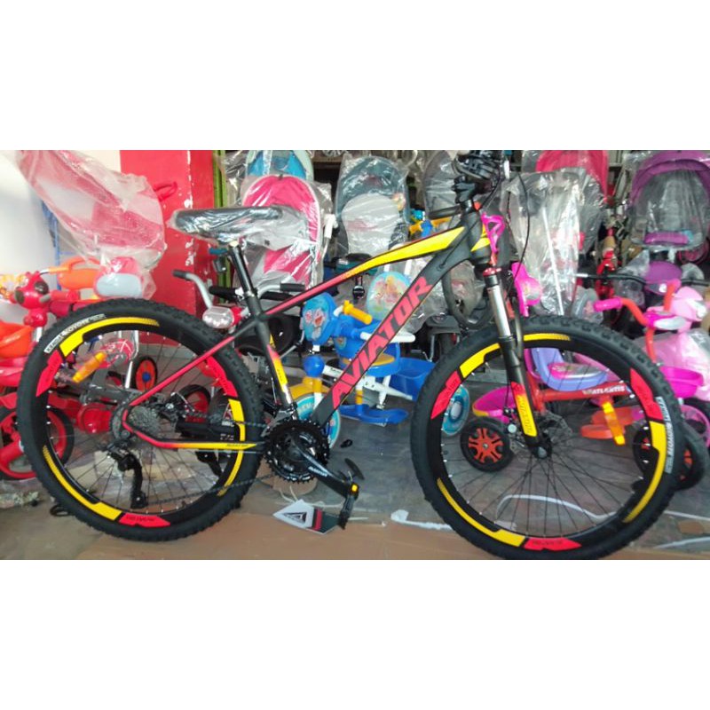 SEPEDA MTB 26" AVIATOR 2692 AM VT(SEPEDA GUNUNG)