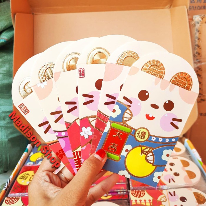 

MENYURAT-SURAT- ANGPAO PENDEK PREMIUM KODE HJQ TAHUN BARU TIKUS KUPING 3D AMPAO MURAH -SURAT-